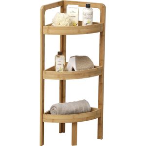 Tendance Hoekkast - 3 planken - hout - 85 x 29 cm - opbergkast