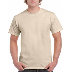 Voordelig zandkleur beige T-shirt voor volwassenen
