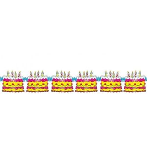Verjaardag taart feest slinger verjaardag 3 meter