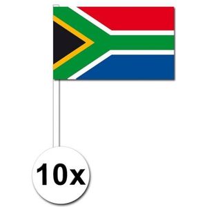 Zwaaivlaggetjes Zuid Afrika 10 stuks
