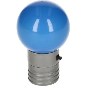 Koelkast magneten met LED lamp blauw 4,5 cm