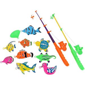 Hengelspel/vissen vangen kermis spel - voor kinderen - bad speelgoed