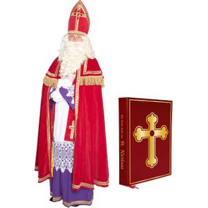 Compleet Sinterklaas kostuum inclusief boek