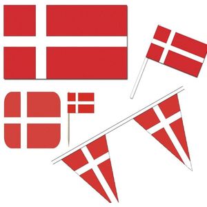 Deense decoraties versiering pakket