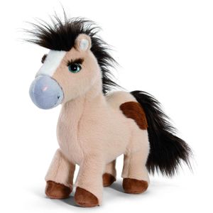 Nici Mystery Hearts Pony/paard Loretta pluche knuffel - beige - 35 cm