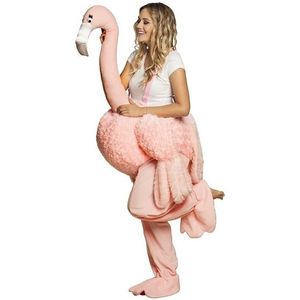 Dieren verkleed kostuum Flamingo volwassenen