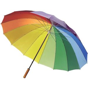 Regenboog paraplu 68 cm - Mode accessoires online kopen? Mode accessoires  van de beste merken 2023 op beslist.nl