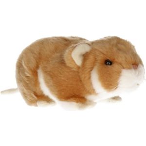 Pluche hamster knuffeltje 18 cm