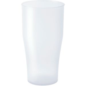 Juypal longdrink glas - 4x - wit - kunststof - 450 ml - herbruikbaar - BPA-vrij