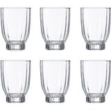 Set van 12x stuks luxe Pasabahce drinkglazen/waterglazen van 330 ML