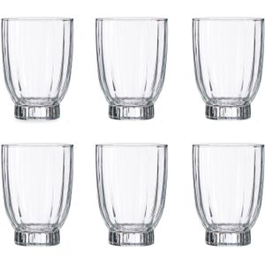 Set van 12x stuks luxe Pasabahce drinkglazen/waterglazen van 330 ML