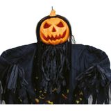 Fiestas Horror/halloween decoratie pompoen man pop - licht en geluid - 180 cm