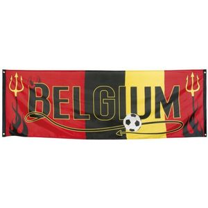 Belgische spandoek 220 x 74 cm