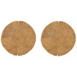 3x stuks kokosinlegvel - voor hanging baskets met diameter 35 cm
