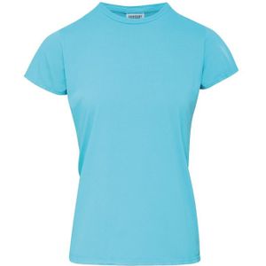 Basic t-shirt comfort colors licht blauw voor dames