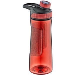 B-Home Waterfles / drinkfles / sportfles Aquamania - rood - 730 ml - kunststof - bpa vrij