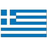Gevelvlag/vlaggenmast vlag Griekenland 90 x 150 cm
