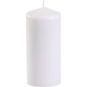 Conpas Candles Stompkaars - wit - D5 x H10 cm - 16 branduren - kaarsen