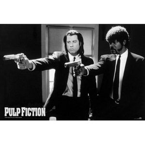 Pulp fiction maxi poster guns