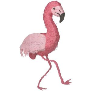 Roze flamingo pinata 37 cm