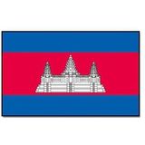 Gevelvlag/vlaggenmast vlag Cambodja 90 x 150 cm
