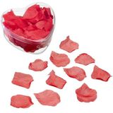 100x rozenblaadjes rood voor Valentijn of bruiloft