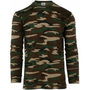 Camouflage shirt longsleeve