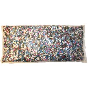 Confetti zak van 1 kilo multicolor