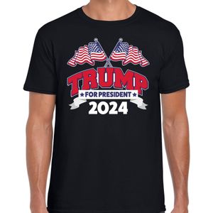 T-shirt Trump heren - grappig/fout voor carnaval