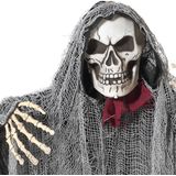 Halloween/horror thema hang decoratie spook/skelet - enge/griezelige pop - 100 cm