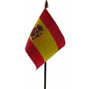 Spanje vlaggetje polyester