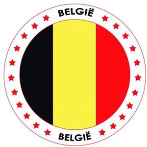 Belgie thema bierviltjes 50 stuks