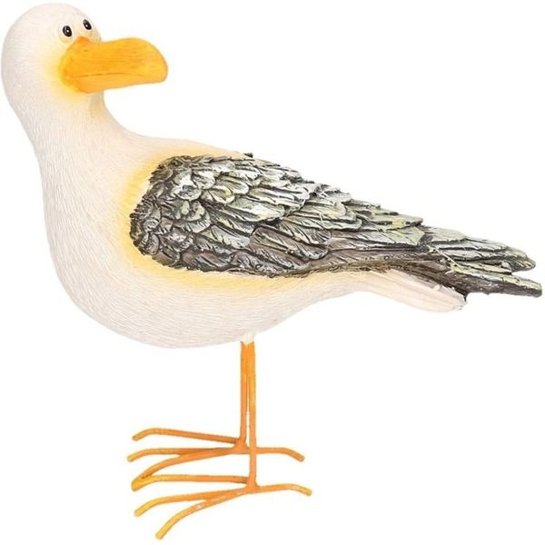 Rond en rond Voor type Minder dan Tuinbeeld zeemeeuw vogel wit/grijs 15 cm - Tuin decoratie dieren beelden  (tuinartikelen) | € 14 bij Shoppartners.nl | beslist.nl