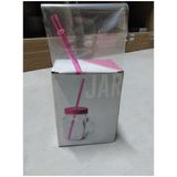 1x stuks Drink potjes van glas Mason Jar roze deksel 500 ml