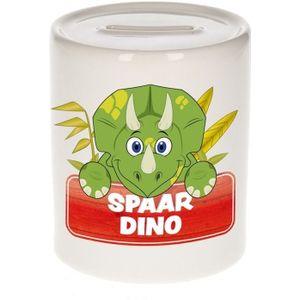 Spaarpot van de spaar dino Spiky 9 cm