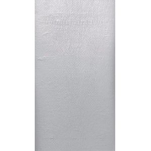 2x stuks luxe zilveren tafel tafelkleed 138 x 220 cm