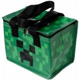 Kleine lunch koeltas - Minecraft print - 21 x 15 x 14 cm -  4,4 liter