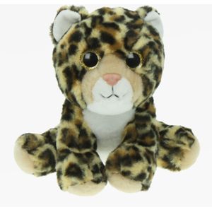 Pluche knuffel dieren Luipaard van 25 cm