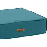 Hesperide Vloerkussen Korai - turquoise - PU-schuim/polyester - 45 x 45 cm - grond zitkussen