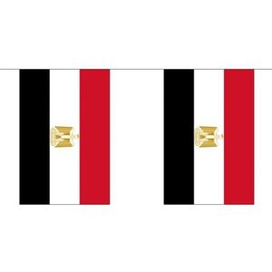 Stoffen vlaggenlijn Egypte 3 meter