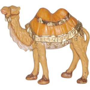 Euromarchi Kameel kerststal beeldje - 10 cm - kerststal dieren figuren