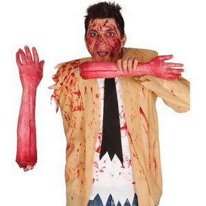 Halloween lichaamsdelen bebloede arm 44 cm
