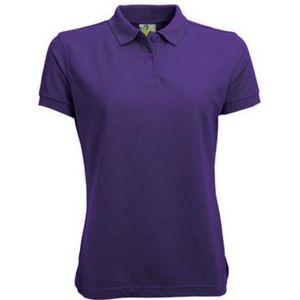 Dames poloshirt paars 42