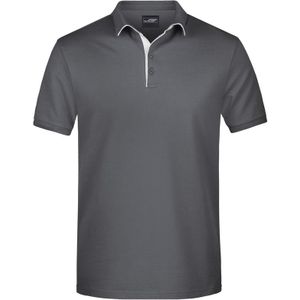 Grijze premium poloshirt  Golf Pro voor heren