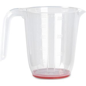 PlastcForte Keuken maatbeker - kunststof - transparant - 500 ml