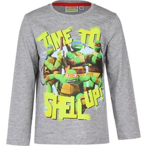 Ninja Turtles t-shirt voor kinderen grijs