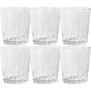 18x Stuks shotglazen/shotjes transparant glas 110 ml 6 cm