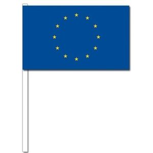 Zwaaivlaggetjes met Europa logo