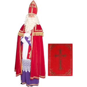 Compleet Sinterklaas kostuum inclusief boek