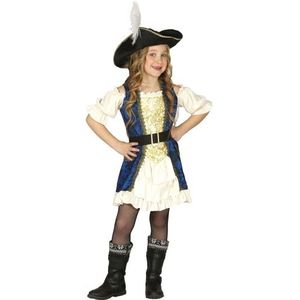 Piraten kapitein jurk voor meisjes